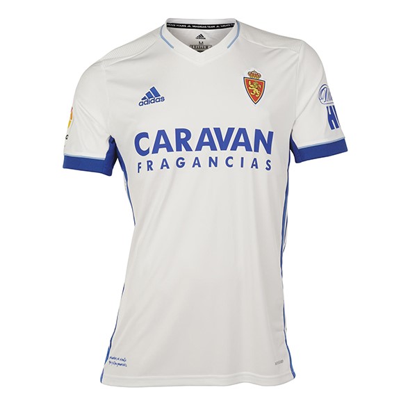 Tailandia Camiseta Real Zaragoza Primera Equipación 2020-2021 Blanco